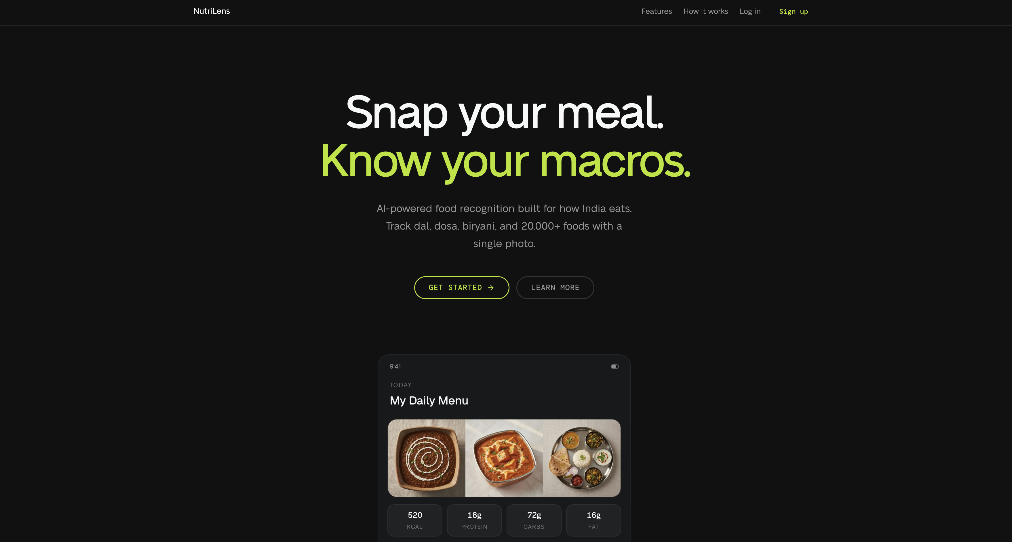 AI-Native Nutrition Tracker